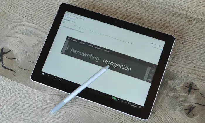 How to write on a Tablet as if it were a Notebook?