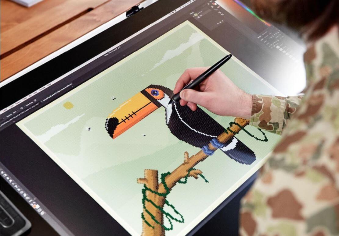 How does a graphics tablet work?