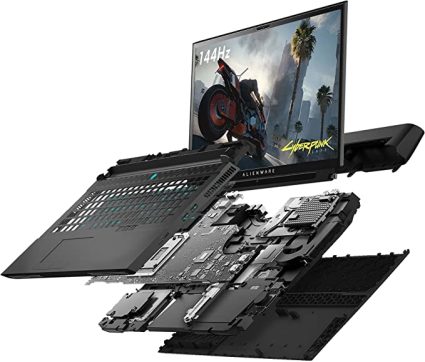Alienware laptop features