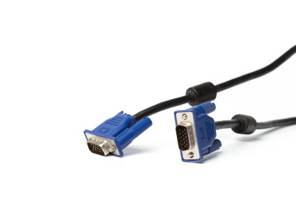 VGA cable for connecting a Dell laptop to a monitor