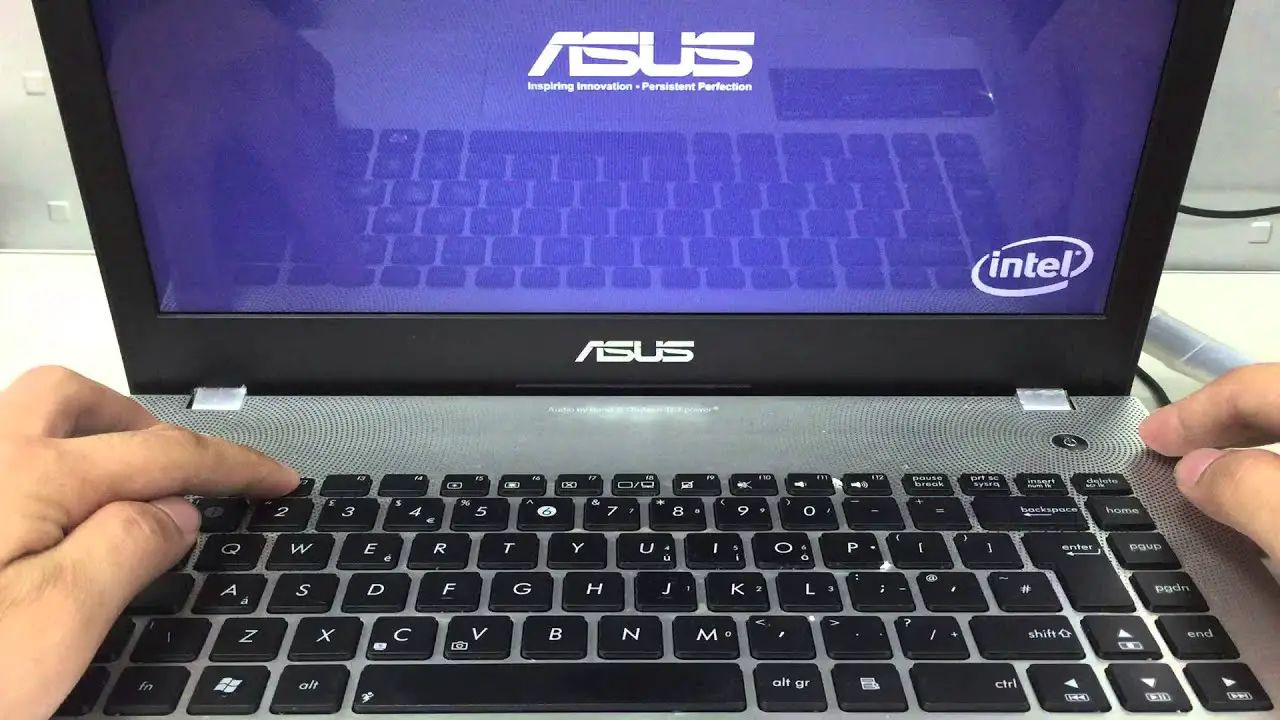 How to Restart an Asus Laptop with Keyboard