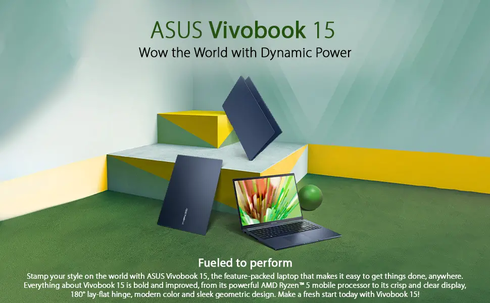 ASUS VivoBook 15 Laptop, 15.6